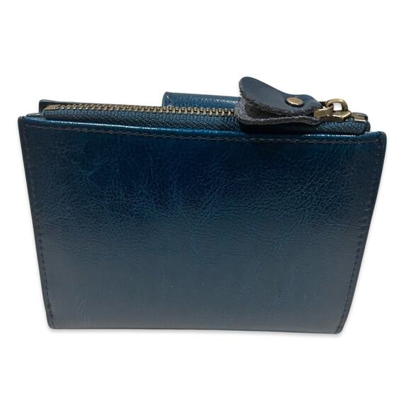 Faux Leather Compact Wallet Billfold Boho Festival Concert Night Out Colorful - Picture 3 of 9